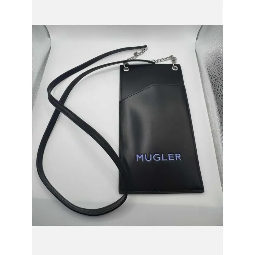 MUGLER Vaporwave phone strap shoulder bag